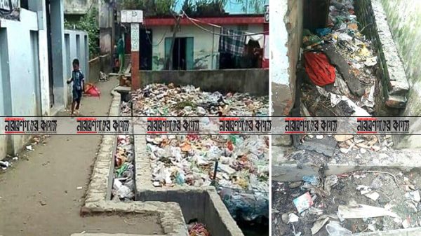 কুতুবপুরে রাস্তা ও ড্রেন সংস্কার না হওয়ায় চরম দুর্ভোগে এলাকাবাসী
