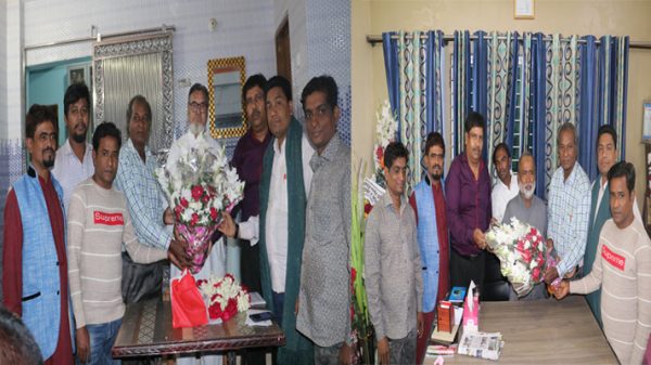 থানা আ’লীগের সভাপতি-সাধারণ সম্পাদককে ফতুল্লা রিপোর্টার্স ক্লাবের ফুলেল শুভেচ্ছা