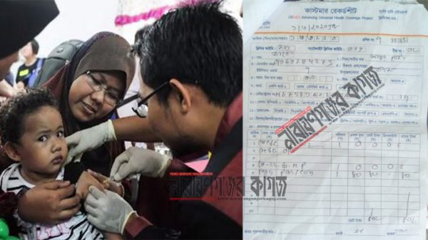 সিদ্ধিরগঞ্জে সূর্যের হাসি ক্লিনিকে বিনামূল্যের টিকা বিক্রির অভিযোগ