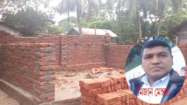 বন্দরে চেয়ারম্যানকে মানেনা মেম্বার মিজান, জোড়পূর্বক দেয়াল নির্মাণ!