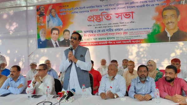 জোরে কাশি দিলে নারায়ণগঞ্জ খালি হয়ে যাবে : শামীম ওসমান