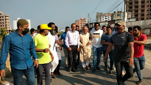 নারায়ণগঞ্জে বিএনপির হরতাল সমর্থনে রুহুল কবির রিজভী