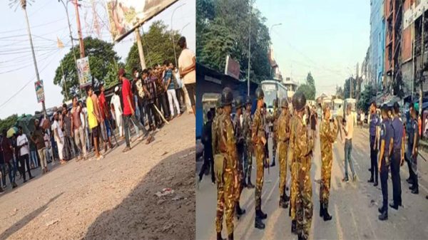 নারায়ণগঞ্জে সিটি বন্ধন দখল নিয়ে দুই গ্রুপের সংর্ঘষ