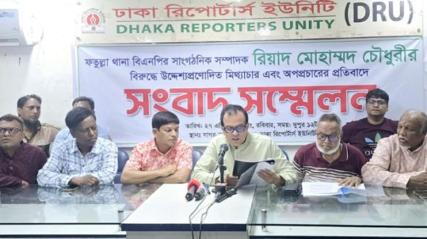 একটি চক্র পরিকল্পিতভাবে আমার বিরুদ্ধে অপপ্রচার চালাচ্ছে : রিয়াদ