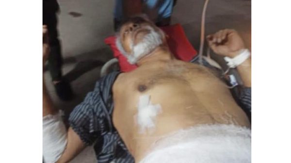 পাগলায় ব্যবসায়ীকে লক্ষ্য করে গুলি