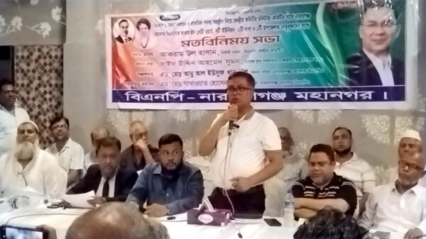 হাসিনার পতনটা কিন্তু জনগণের সম্মলিত প্রচেষ্টার ফল : অ্যাড. সাখাওয়াত