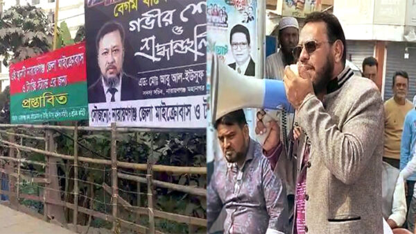 ট্যাক্সি মালিকদের পাশে এড. টিপু : প্রতিবাদ সভায় মনির