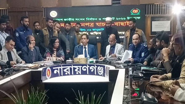 নারায়ণগঞ্জের ৫ আসনে ৪০ প্রার্থীর মনোনয়ন বৈধ, বাতিল ১৬