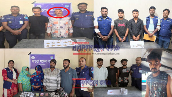ইসদাইরে মাদক নিয়ন্ত্রণে রাজ্জাক বাহিনী, বাড়ছে অপরাধ